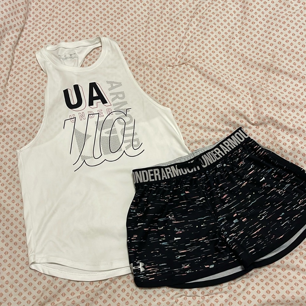 Girls Workout Outfit Youth Large